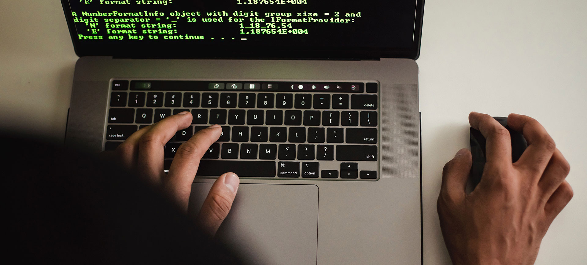 Developer Working on Laptop Developer Working on Laptop